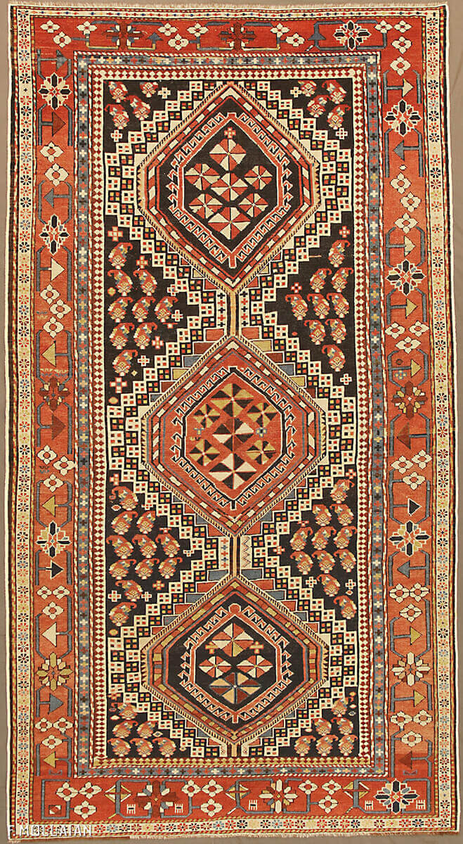 Antique Caucasian Shirvan Rug n°:22093791